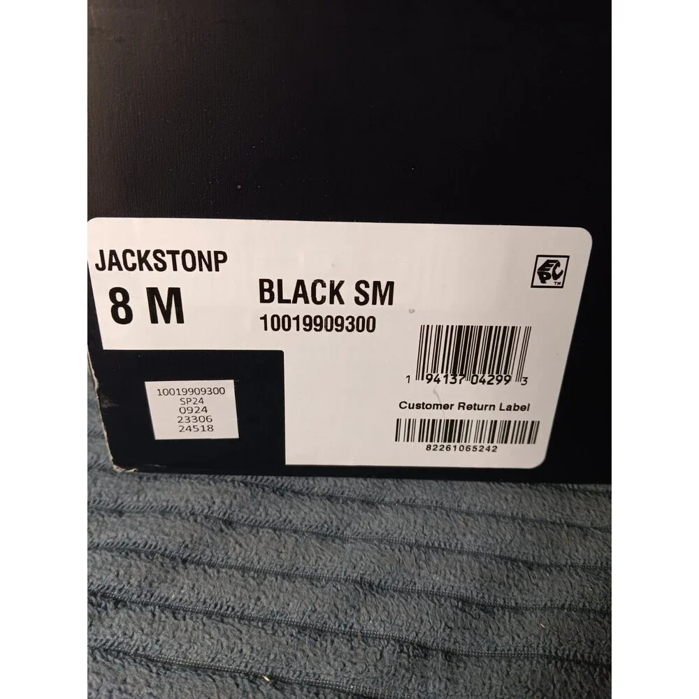 INC International Concepts Jackston Black Knee High Pointed Toe Boots US 8 M